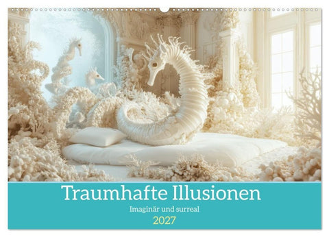 Traumhafte Illusionen - Imaginär und surreal (Wandkalender 2027 DIN A2 quer), CALVENDO Monatskalender
