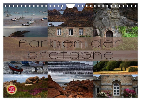 Farben der Bretagne (Wandkalender 2027 DIN A4 quer), CALVENDO Monatskalender