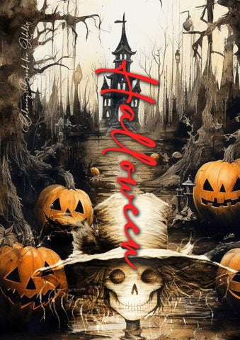 Halloween Malbuch für Ewachsene