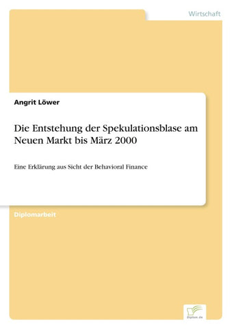 Die Entstehung der Spekulationsblase am Neuen Markt bis März 2000