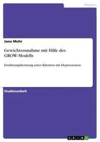 Gewichtszunahme mit Hilfe des GROW-Modells