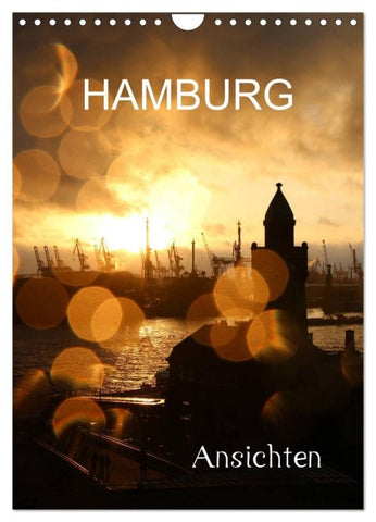 HAMBURG - Ansichten (Wandkalender 2026 DIN A4 hoch), CALVENDO Monatskalender