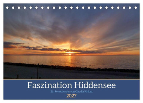 Faszination Hiddensee (Tischkalender 2027 DIN A5 quer), CALVENDO Monatskalender