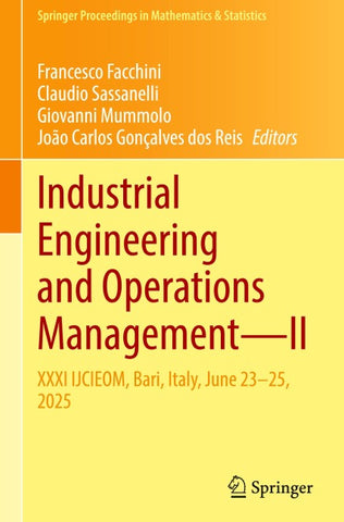 Industrial Engineering and Operations Management—II
