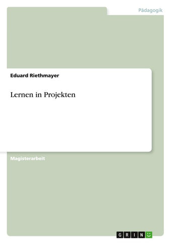 Lernen in Projekten