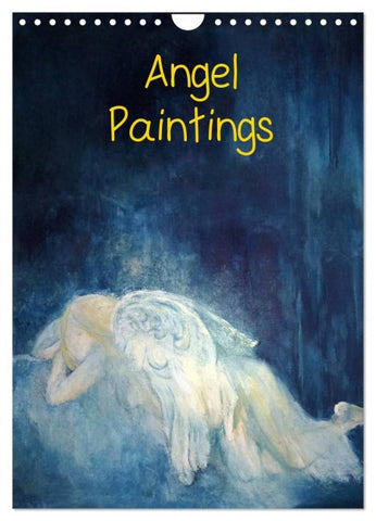 Angel paintings (Wall Calendar 2026 DIN A4 portrait), CALVENDO 12 Month Wall Calendar