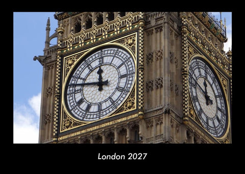 London 2027 Fotokalender DIN A3