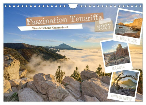 Faszination Teneriffa (Wandkalender 2027 DIN A4 quer), CALVENDO Monatskalender