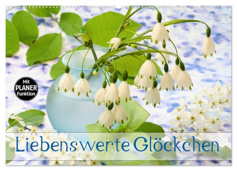 Liebenswerte Glöckchen (Wandkalender 2027 DIN A2 quer), CALVENDO Monatskalender