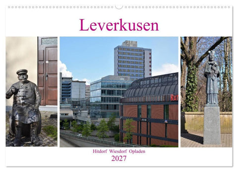 Leverkusen Hitdorf Wiesdorf Opladen (Wandkalender 2027 DIN A2 quer), CALVENDO Monatskalender