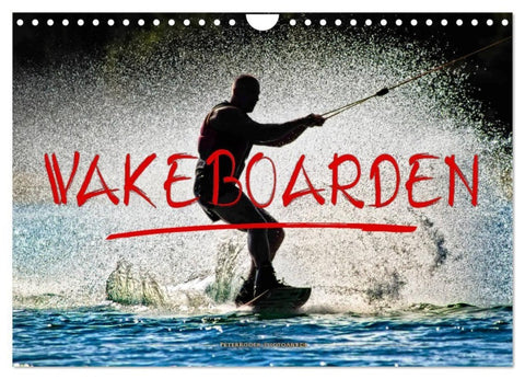 Wakeboarden (Wandkalender 2027 DIN A4 quer), CALVENDO Monatskalender