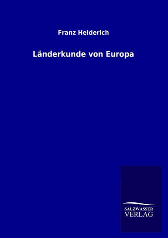 Länderkunde von Europa