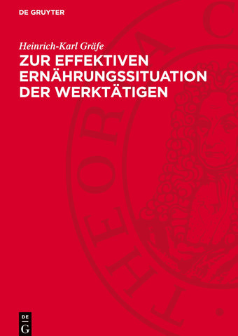 Zur effektiven Ernährungssituation der Werktätigen