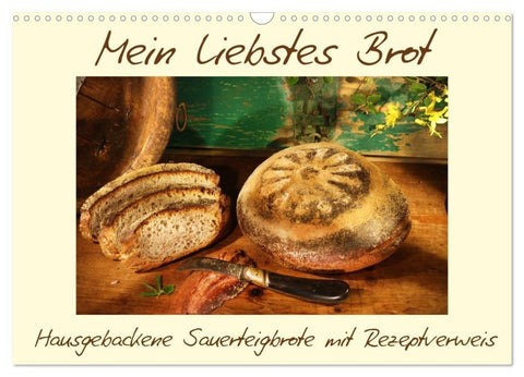 Mein liebstes Brot (Wandkalender 2027 DIN A3 quer), CALVENDO Monatskalender