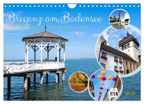 Bregenz am Bodensee (Wandkalender 2027 DIN A4 quer), CALVENDO Monatskalender
