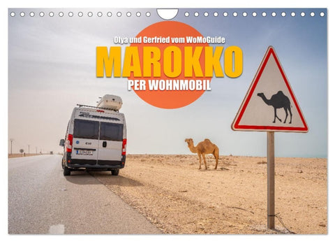 MAROKKO per WOHNMOBIL (Wandkalender 2027 DIN A4 quer), CALVENDO Monatskalender