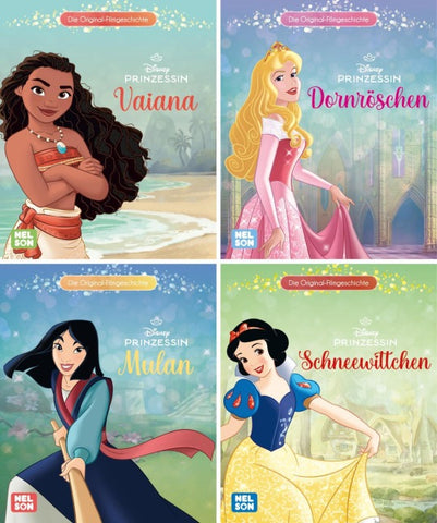 Nelson Mini-Bücher: Disney Prinzessin 21-24