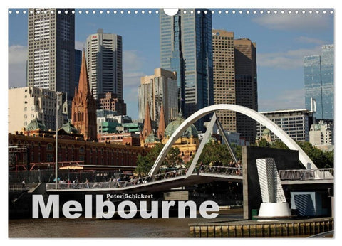 Melbourne (Wandkalender 2027 DIN A3 quer), CALVENDO Monatskalender