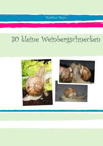 30 kleine Weinbergschnecken