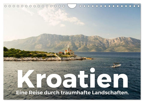 Kroatien - Eine Reise durch traumhafte Landschaften. (Wandkalender 2027 DIN A4 quer), CALVENDO Monatskalender