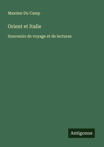 Orient et Italie