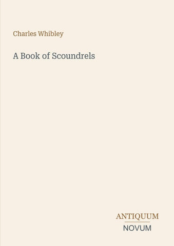 A Book of Scoundrels