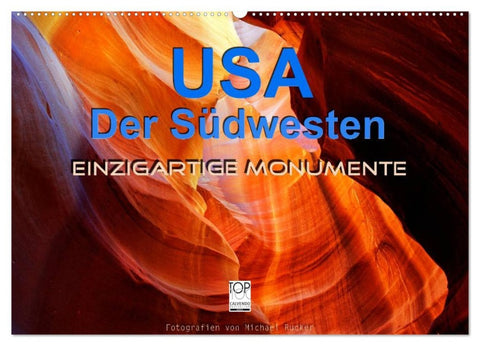 USA Der Südwesten - Einzigartige Monumente (Wandkalender 2026 DIN A2 quer), CALVENDO Monatskalender