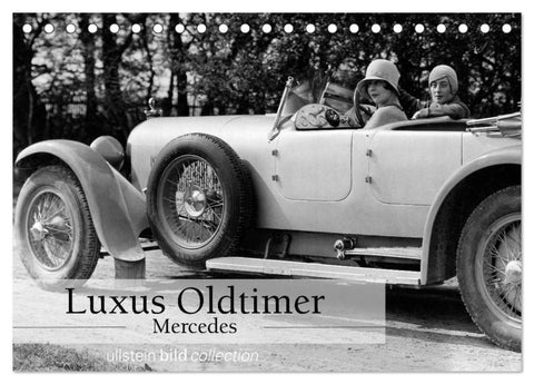 Luxus Oldtimer - Mercedes (Tischkalender 2027 DIN A5 quer), CALVENDO Monatskalender