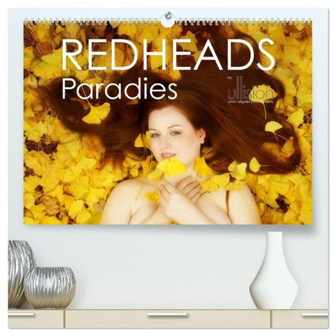 REDHEADS Paradies (hochwertiger Premium Wandkalender 2027 DIN A2 quer), Kunstdruck in Hochglanz