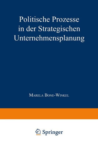 Politische Prozesse in der Strategischen Unternehmensplanung