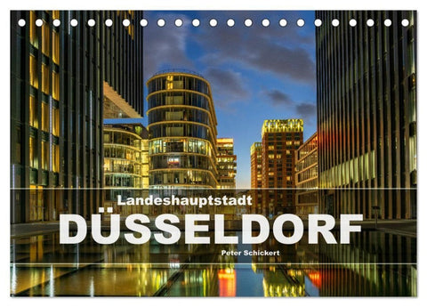 Landeshauptstadt Düsseldorf (Tischkalender 2027 DIN A5 quer), CALVENDO Monatskalender