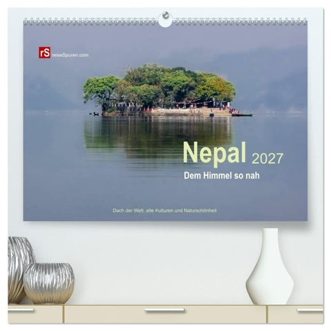 Nepal 2027 - Dem Himmel so nah (hochwertiger Premium Wandkalender 2027 DIN A2 quer), Kunstdruck in Hochglanz