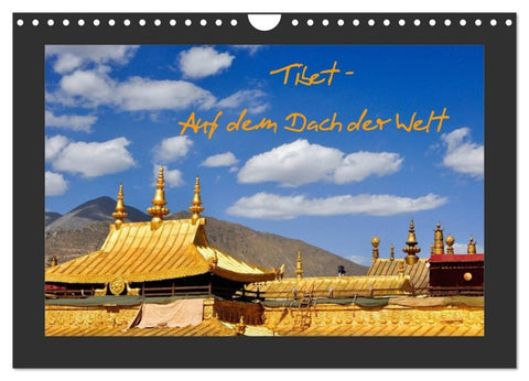 Tibet - Auf dem Dach der Welt (Wandkalender 2027 DIN A4 quer), CALVENDO Monatskalender