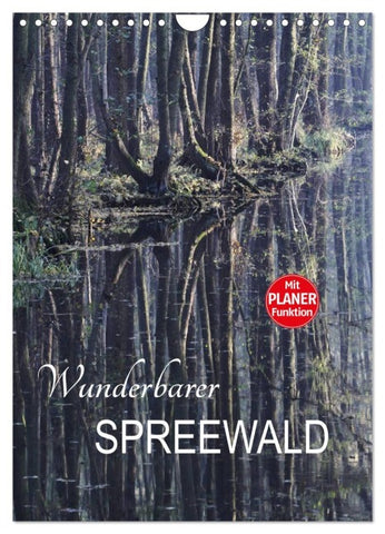 Wunderbarer Spreewald (Wandkalender 2026 DIN A4 hoch), CALVENDO Monatskalender