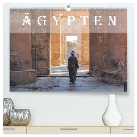 Ägypten (hochwertiger Premium Wandkalender 2027 DIN A2 quer), Kunstdruck in Hochglanz