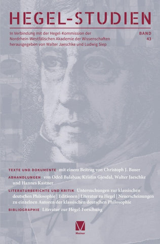Hegel-Studien Band 43