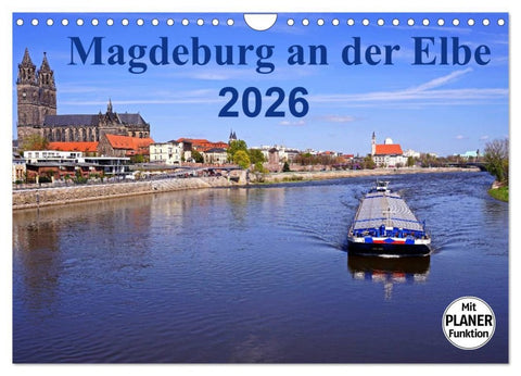 Magdeburg an der Elbe 2026 (Wandkalender 2026 DIN A4 quer), CALVENDO Monatskalender