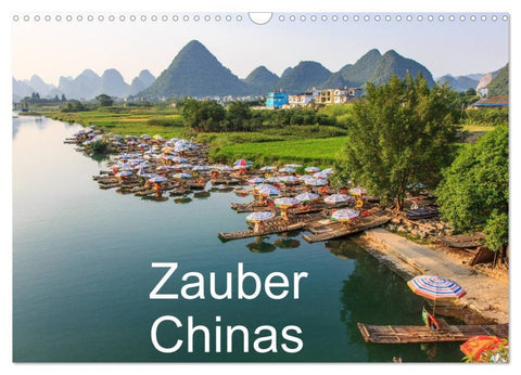 Zauber Chinas (Wandkalender 2027 DIN A3 quer), CALVENDO Monatskalender