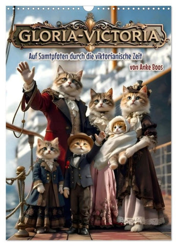 Gloria Victoria (Wandkalender 2026 DIN A3 hoch), CALVENDO Monatskalender