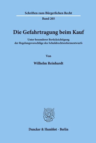 Die Gefahrtragung beim Kauf