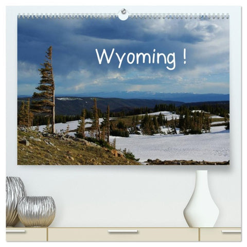 Wyoming! (hochwertiger Premium Wandkalender 2026 DIN A2 quer), Kunstdruck in Hochglanz