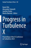 Progress in Turbulence X