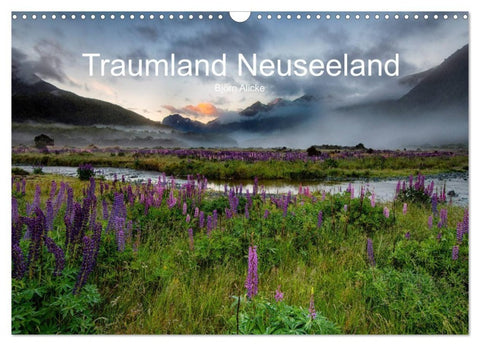 Traumland Neuseeland (Wandkalender 2027 DIN A3 quer), CALVENDO Monatskalender