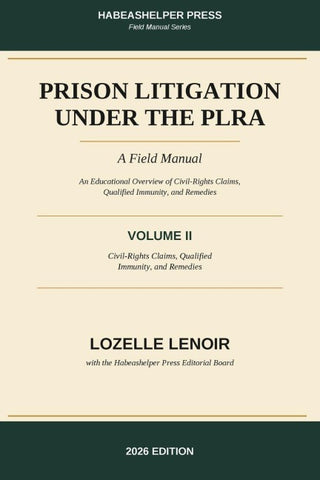 Prison Litigation Under the PLRA