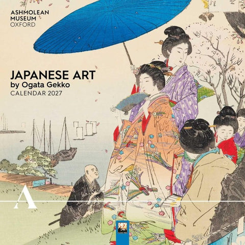 Japanese Art by Ogata Gekko – Japanische Kunst 2027 – Original Flame Tree Publishing-Kalender [Kalender]