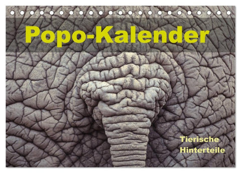 Popo-Kalender (Tischkalender 2026 DIN A5 quer), CALVENDO Monatskalender