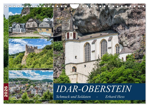 Idar-Oberstein - Schmuck und Soldaten (Wandkalender 2026 DIN A4 quer), CALVENDO Monatskalender