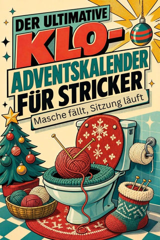 Der ultimative Klo-Adventskalender für Stricker