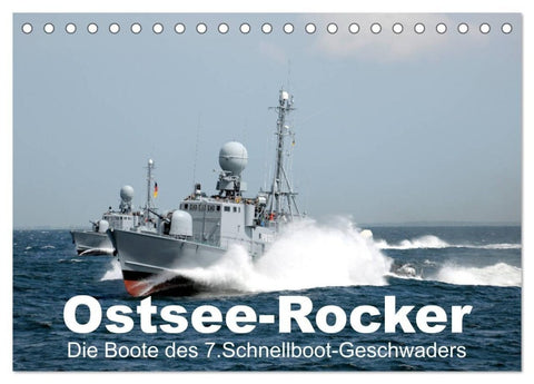 Ostsee-Rocker (Tischkalender 2027 DIN A5 quer), CALVENDO Monatskalender