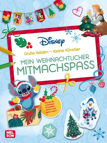Disney Kreative Beschäftigung: Mein weihnachtlicher Mitmachspaß
